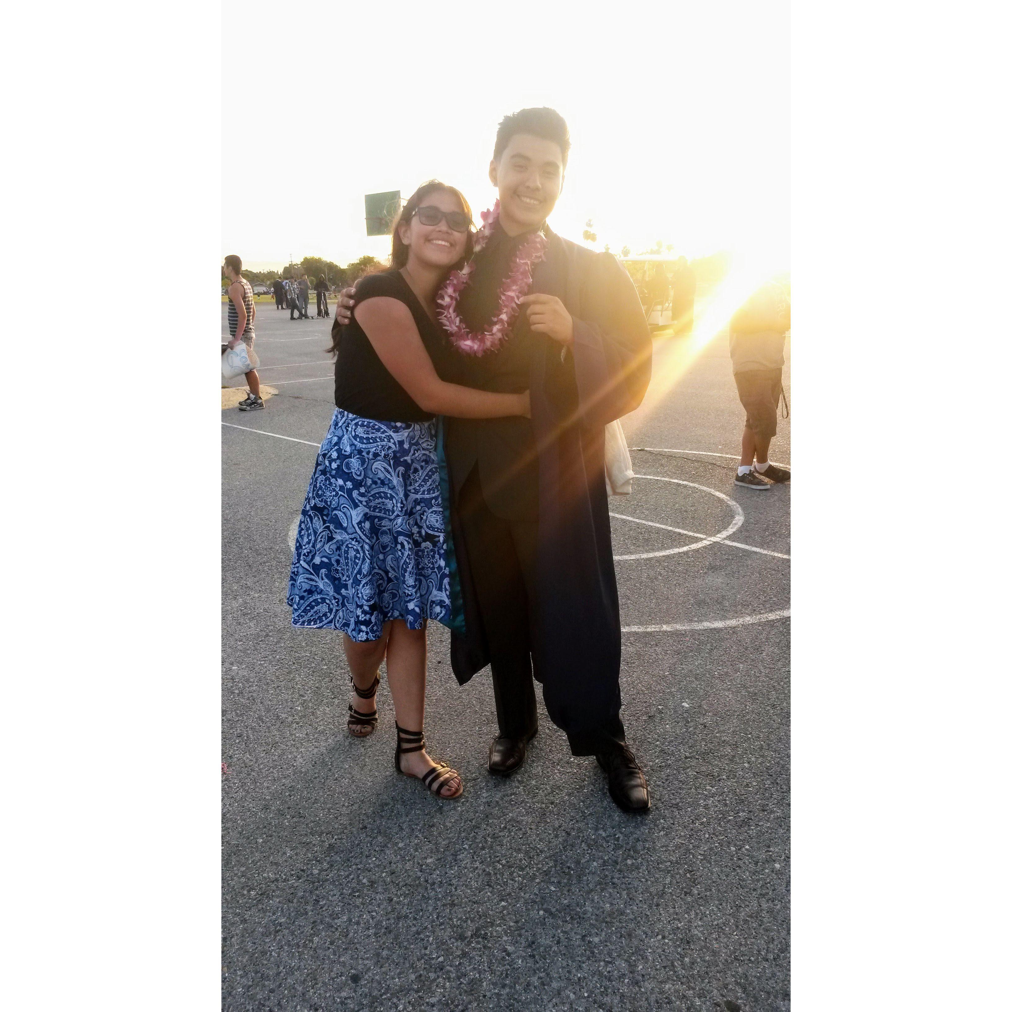 Cris' graduation back in 2014, this was our first photo taken together and wowowow it's been a beautiful journey.