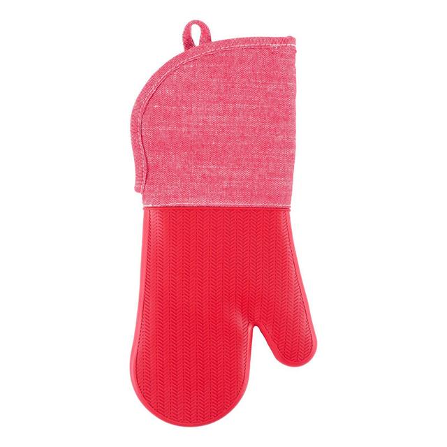 Our Table™ Select Silicone Oven Mitt in Haute Red
