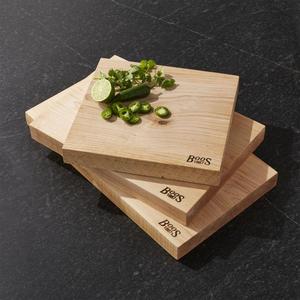 John Boos Rustic Edge Maple Cutting Boards