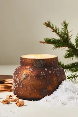 Capri Blue Hearthside Glass Candle