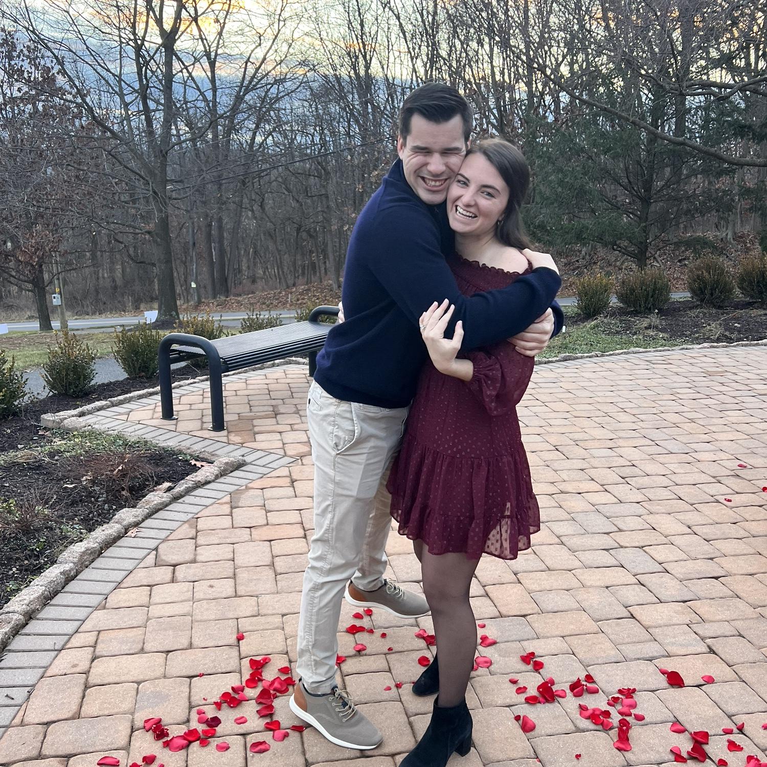 SHE SAID YES!