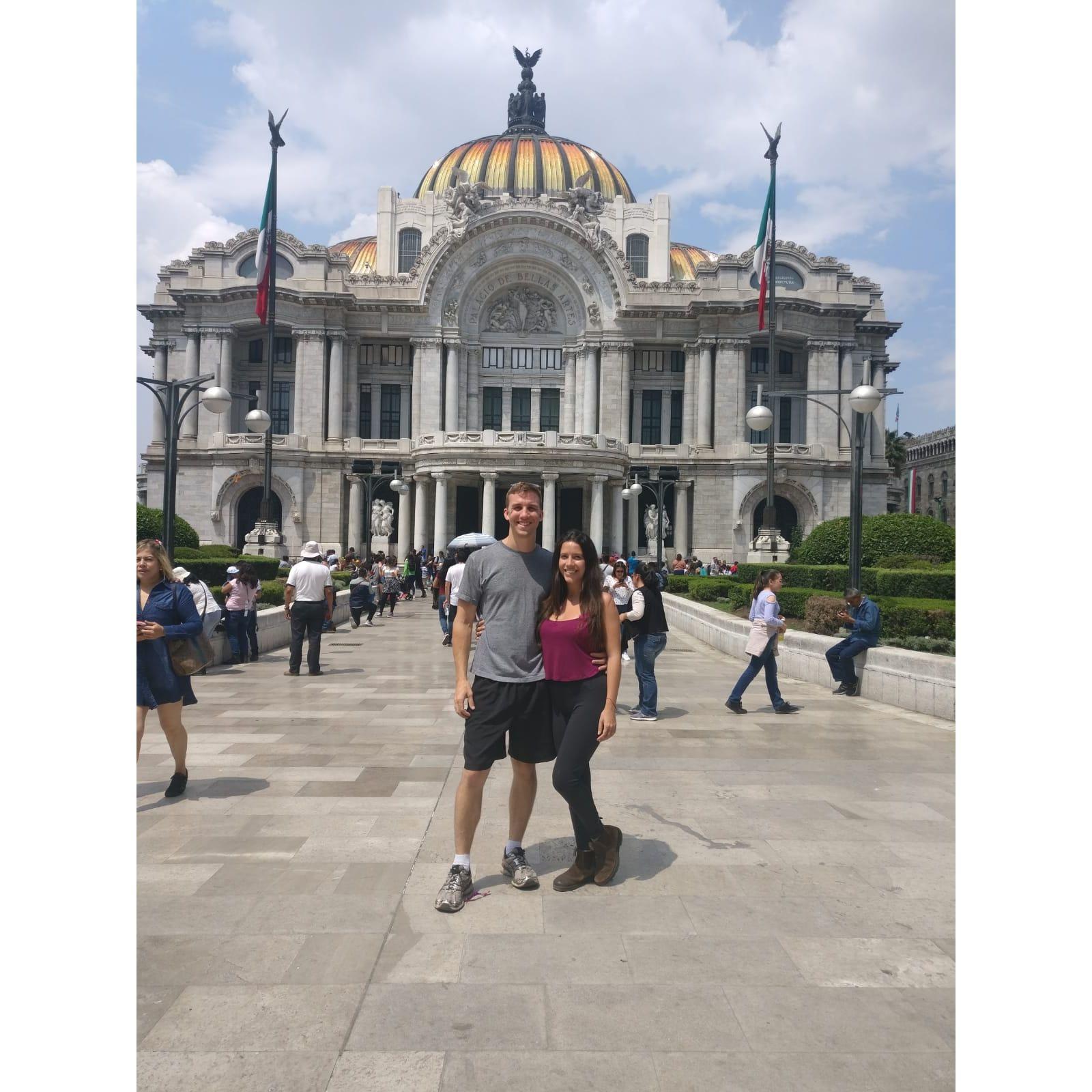 Visiting Mexico City.