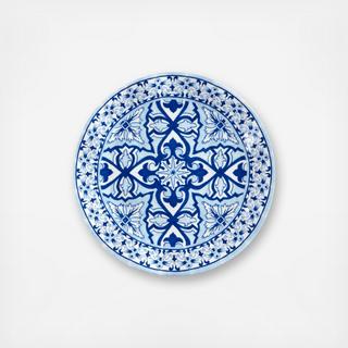 Azul Talavera BPA Free Melamine Salad Plate, Set of 4