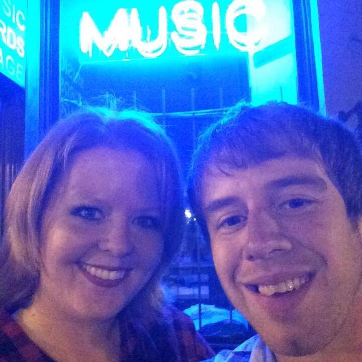 New Year’s 2016, I think? Music is important to us!