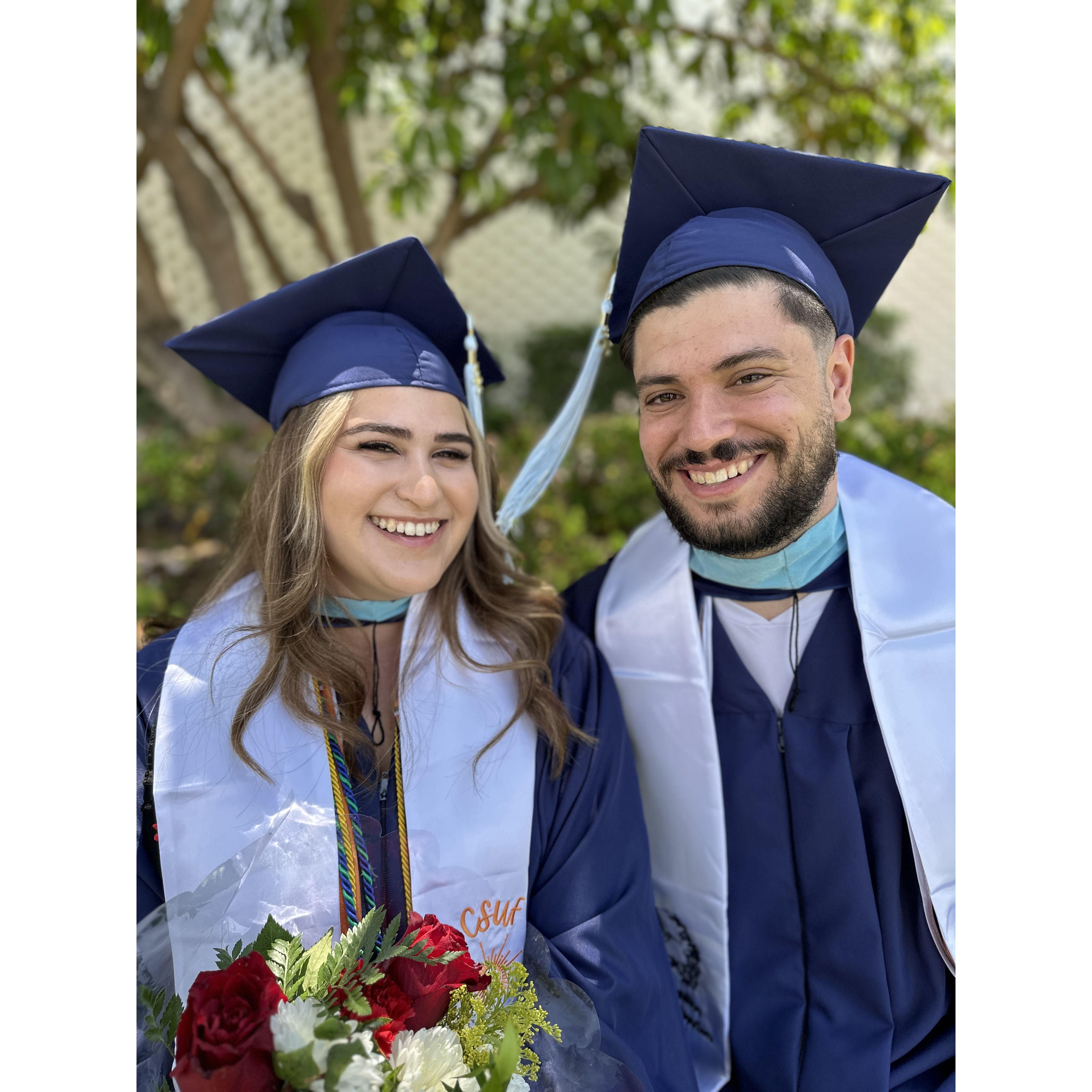 Graduation at CSUF!