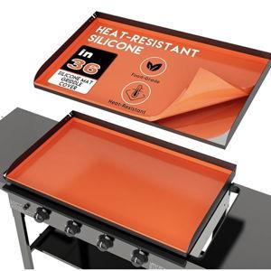 Silicone Griddle Mat for Blackstone Griddle 36 Inch - Food Grade Silicone Griddle Cover for Blackstone Flat Top Grill, 36" Thickened Buddy Mat Grilling Accessory for Black Stone Protection