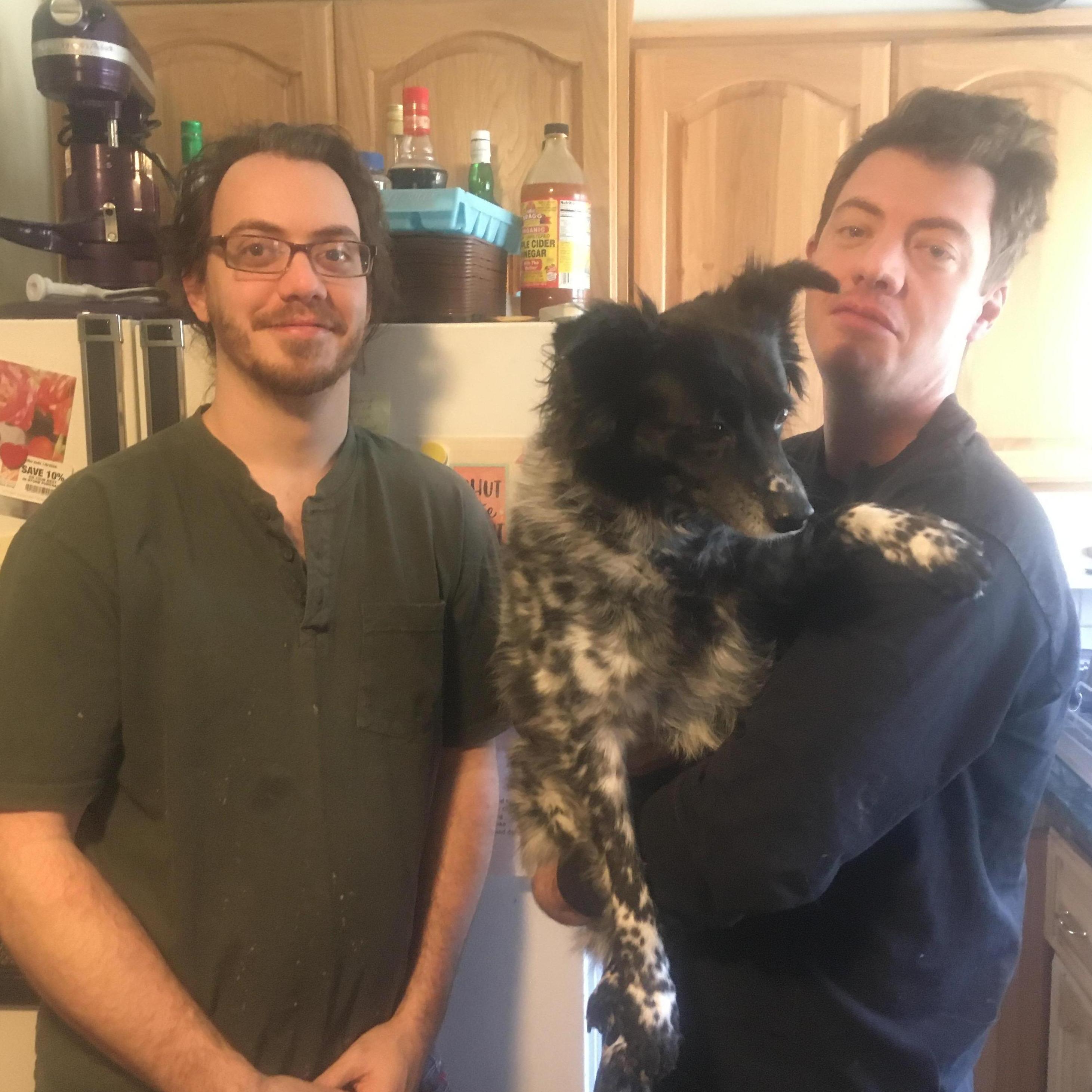 Merry Christmas! Sam, Lee, and Maggie's first visit to Riverdale, 2019.