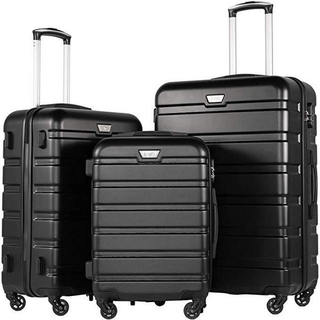Coolife Luggage 3 Piece Set