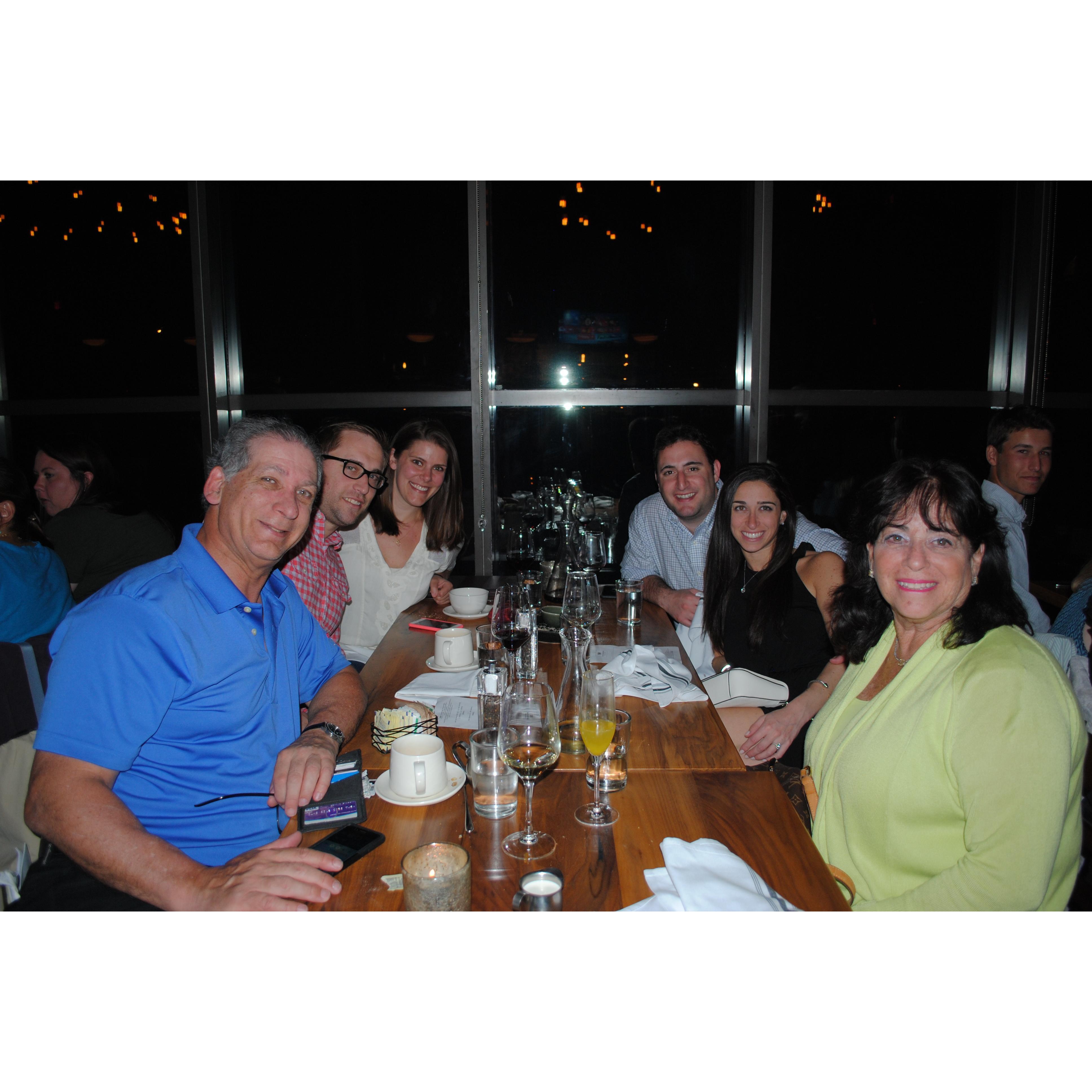 UVM Commencement Speech dinner