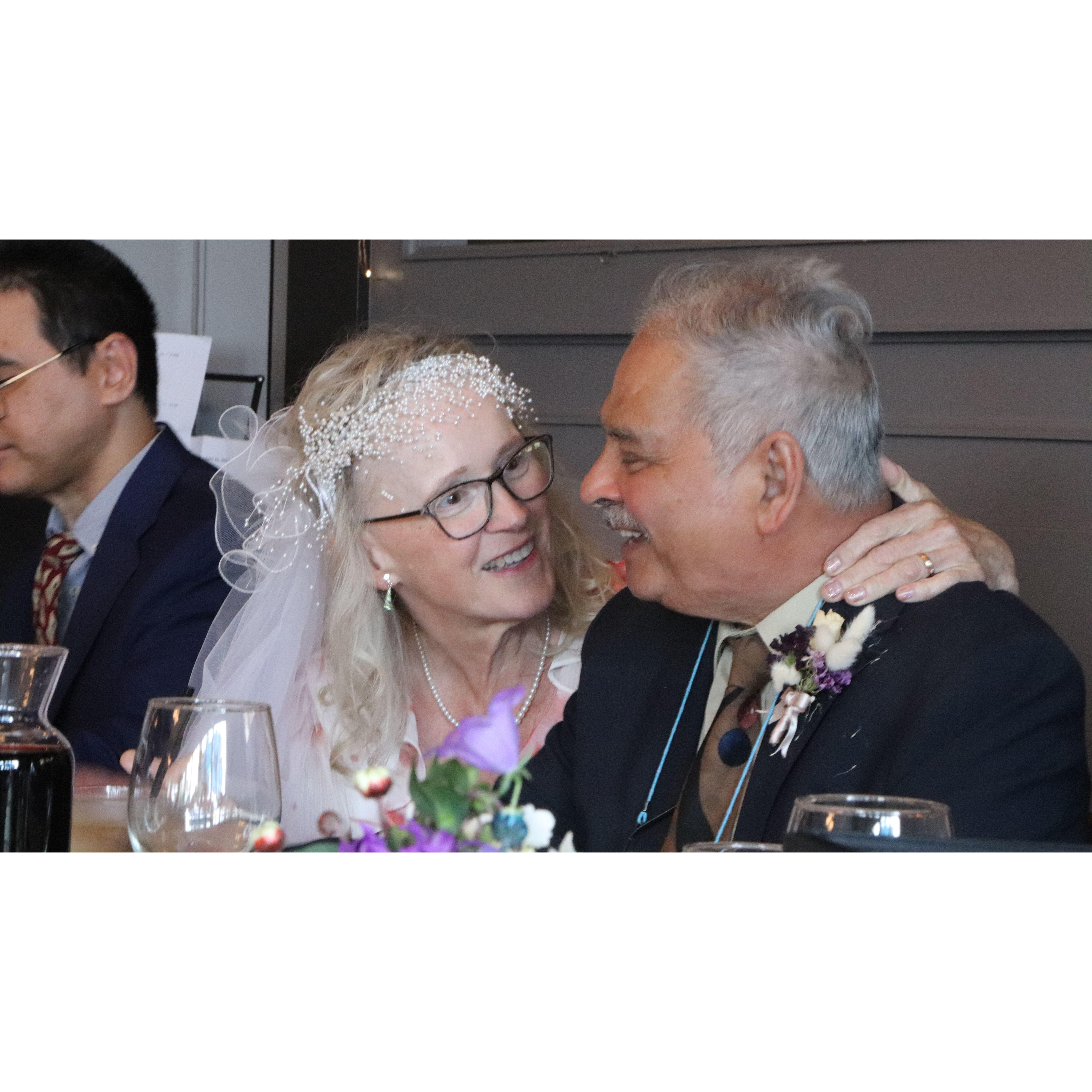 A wonderful wedding day!