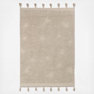 Hippy Stars Washable Rug