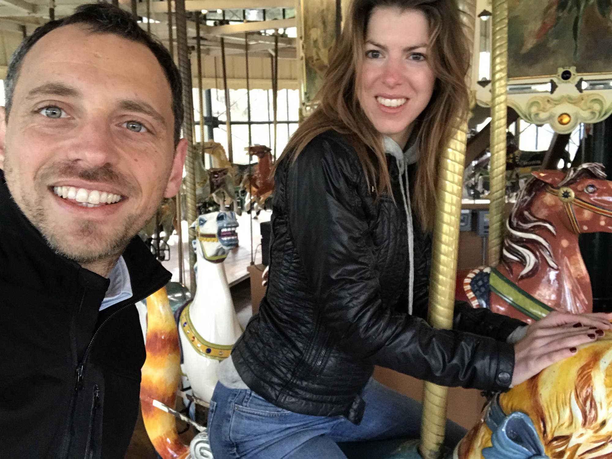 We love a good merry-go-round! Golden Gate Park, December 2018.