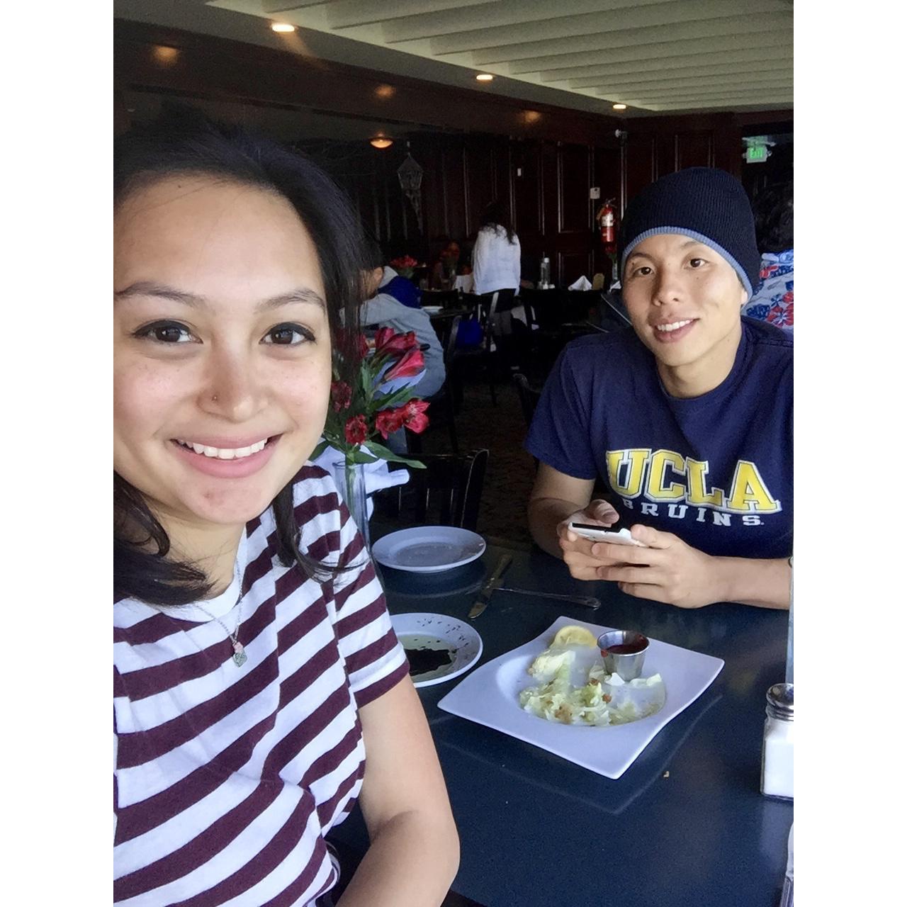 02/2015 first valentine's day weekend together. went to a death penalty seminar at a trial lawyer convention....