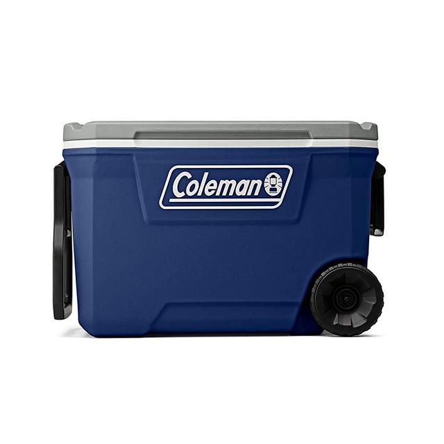 Coleman 316 Series Insulated Portable Cooler with Heavy Duty Wheels, Leak-Proof Wheeled Cooler with 100+ Can Capacity, Keeps Ice for up to 5 Days