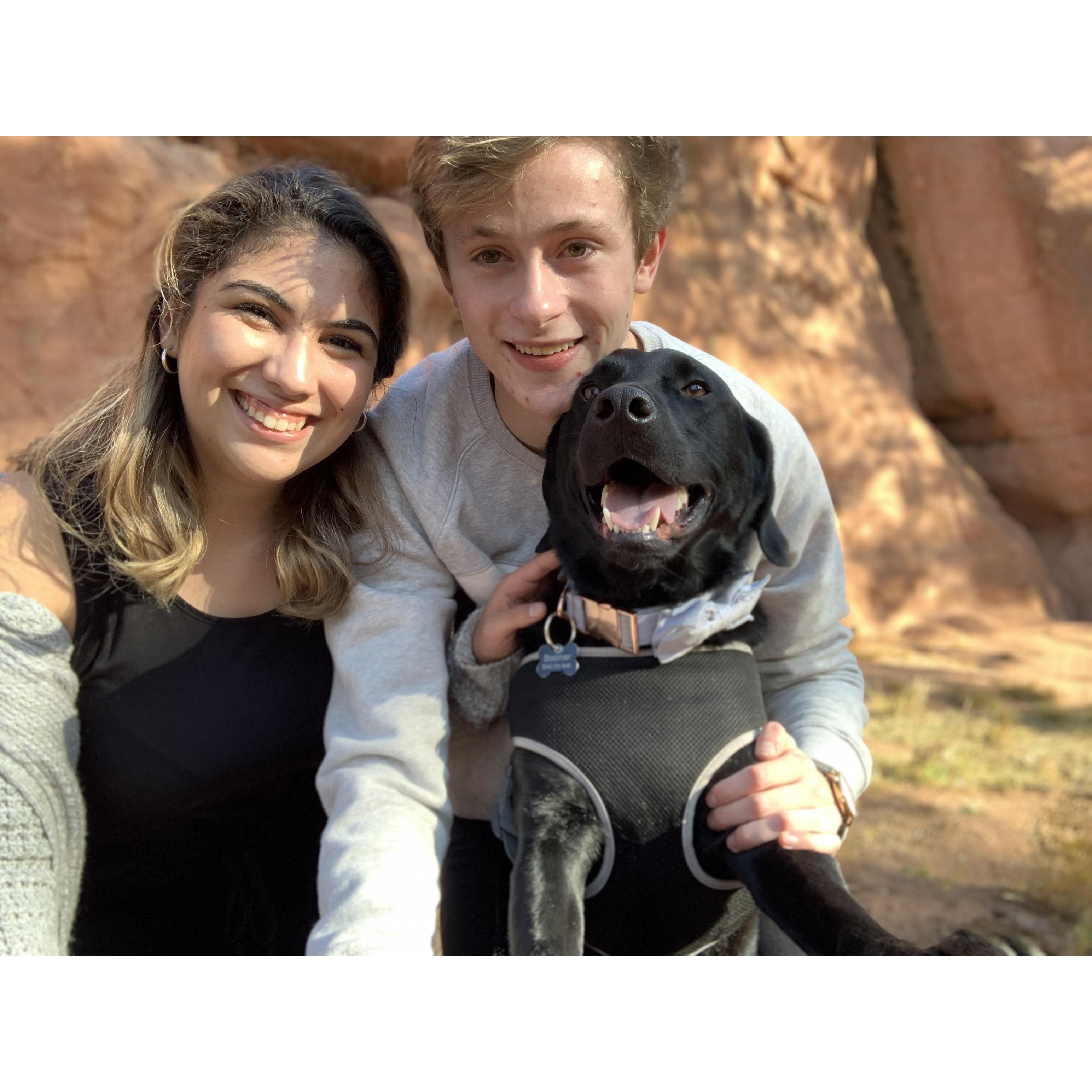 Photo shoot with Boomer - Woodland Park, CO