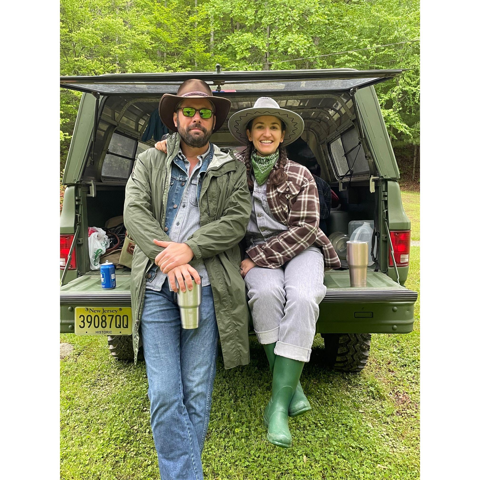 May 2022, Deep Gap, NC mountain weekend.