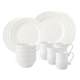 Le Panier 16pc Setting - Whitewash