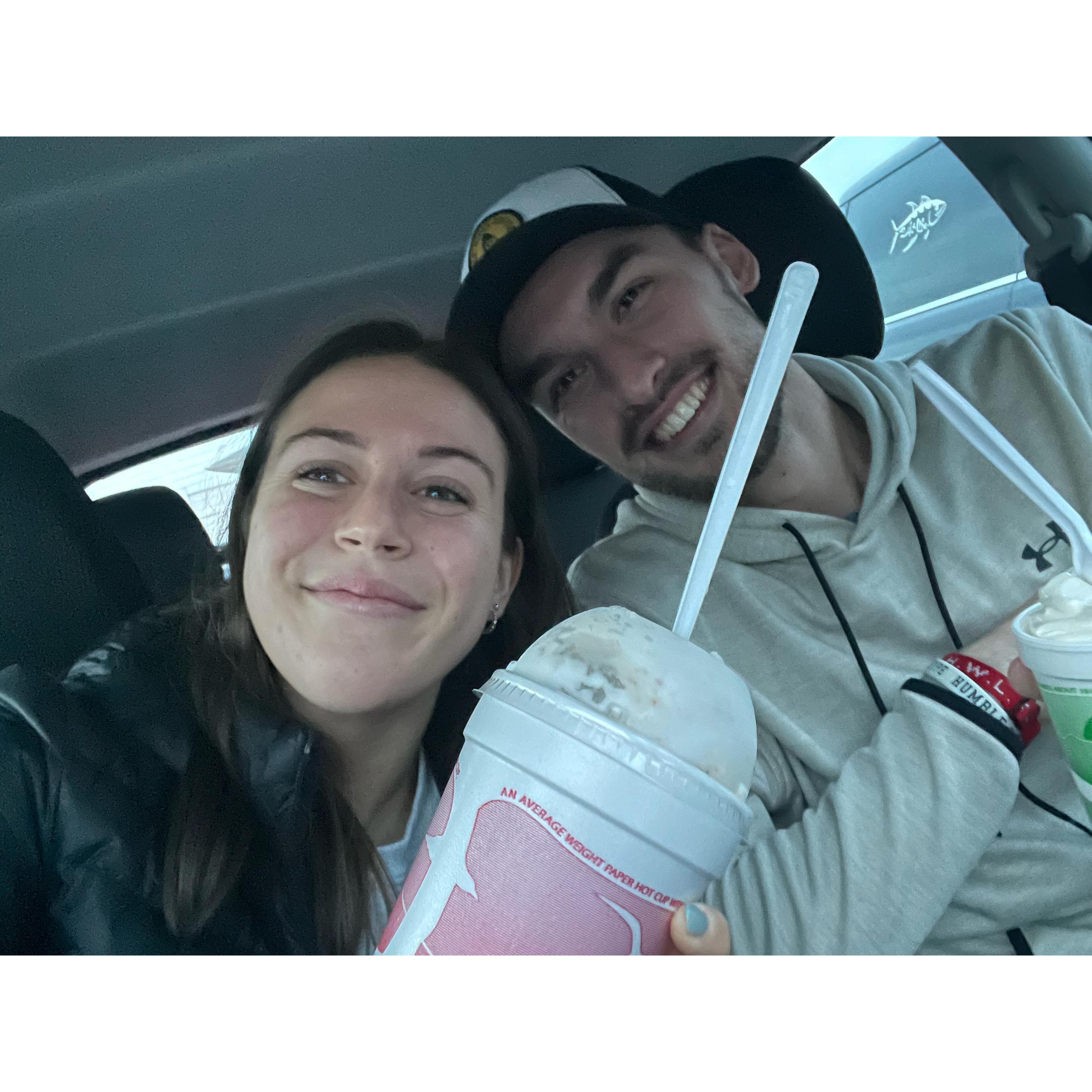 Summer ice cream runs!