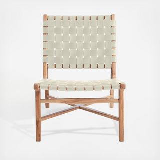 Taj Leather Strap Chair