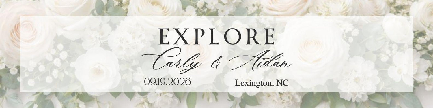 The Wedding Website of Carly Sokal and Aidan Brown
