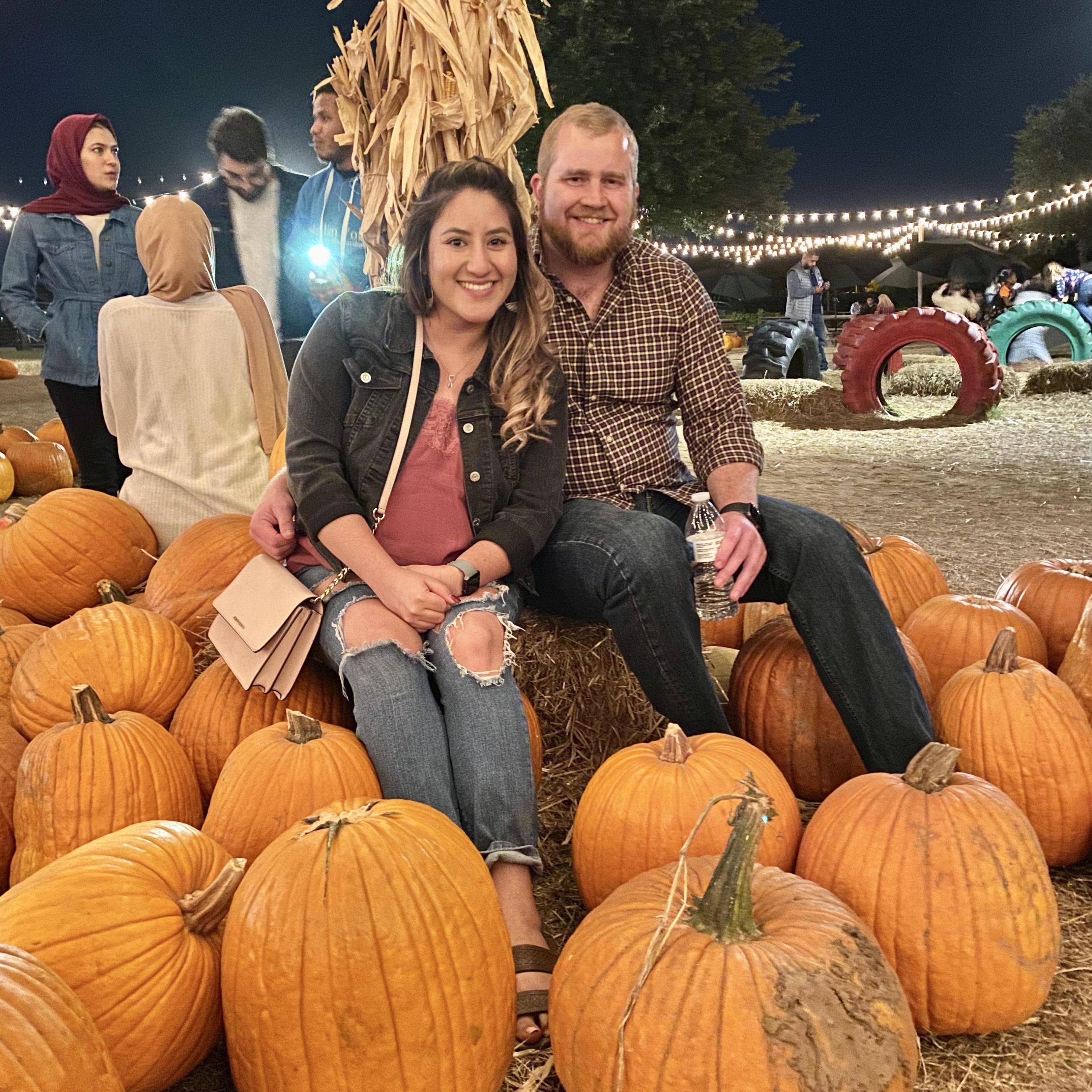 First pumpkin patch