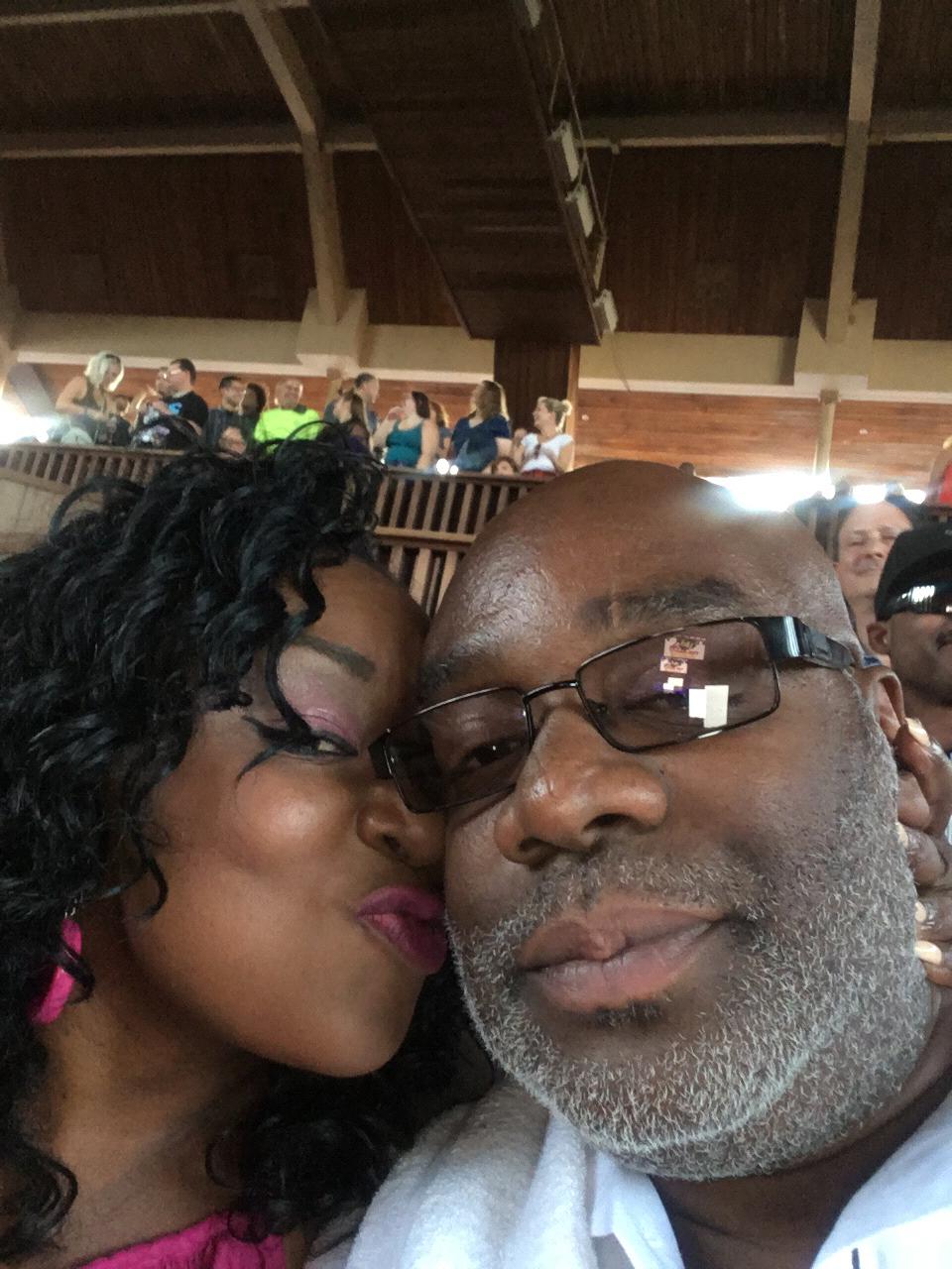 Our first concert as a couple