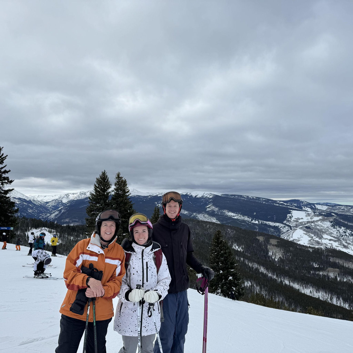 Ski trip to Vail with Emily's mom