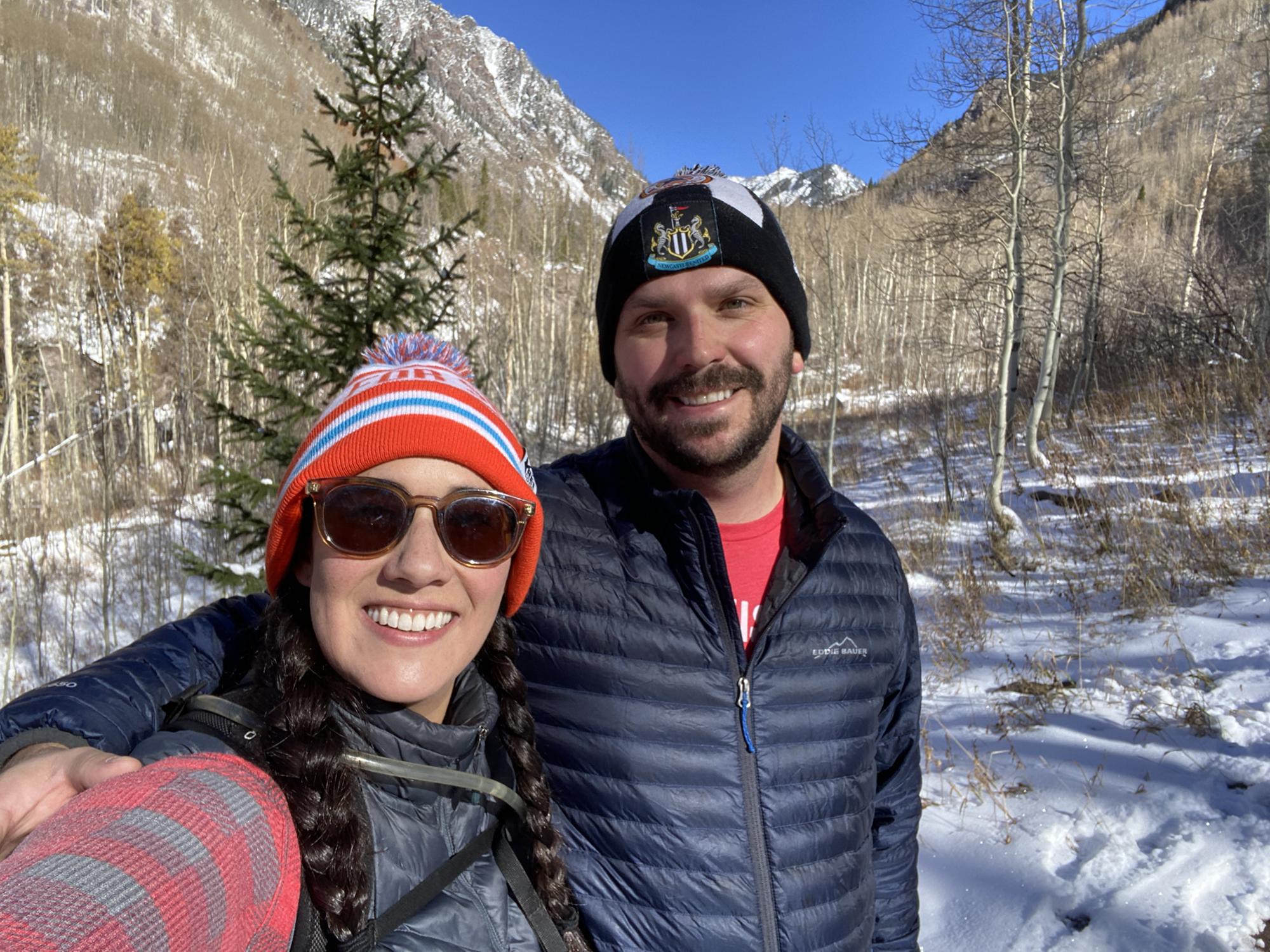 Starting our Booth Falls Hike