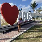 I Love Aruba Sign