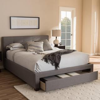 Modern and Contemporary Platform Bed with Storage Drawer