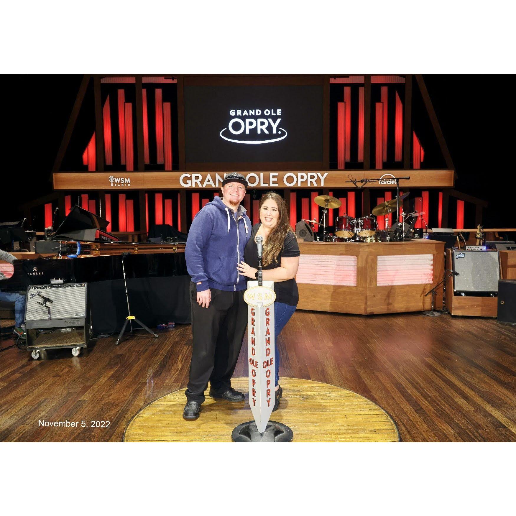 Our Trip to Nashville had to include the Grand Ole Opry