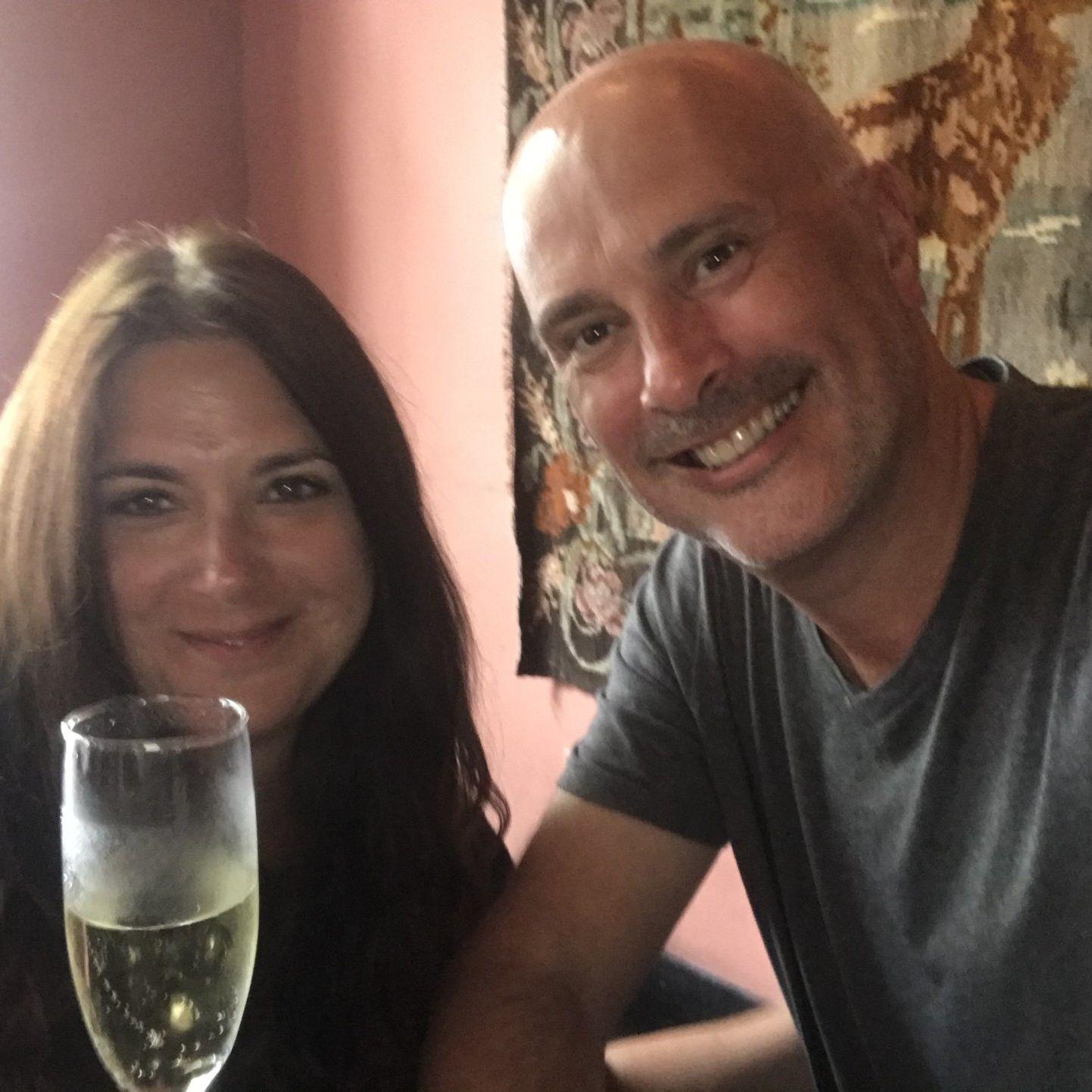 Lunch at the 'The Pink House' in Savannah, USA.