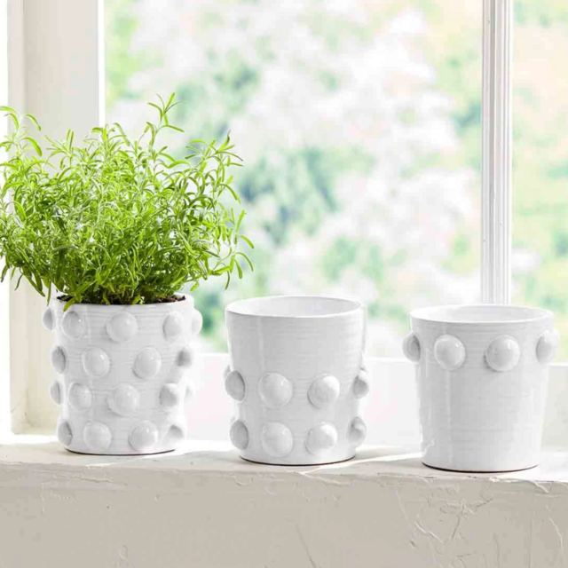 Beaded Pot