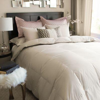 Nikki Chu ISRA White Down Full/Queen Comforter in Clay
