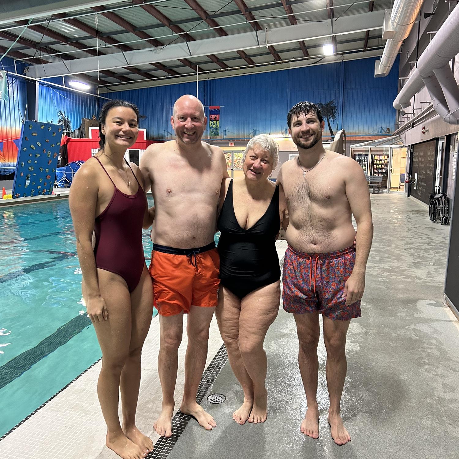 Aqua fit with Mor Mor!