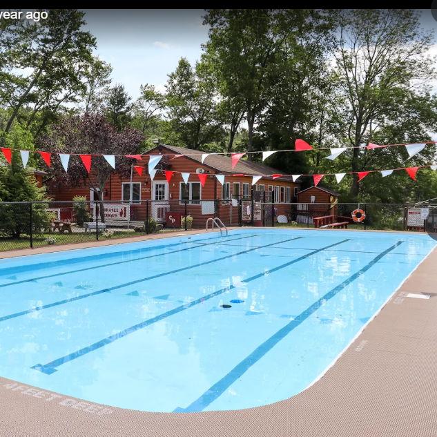Pool will be available on Saturday during specific hours.
