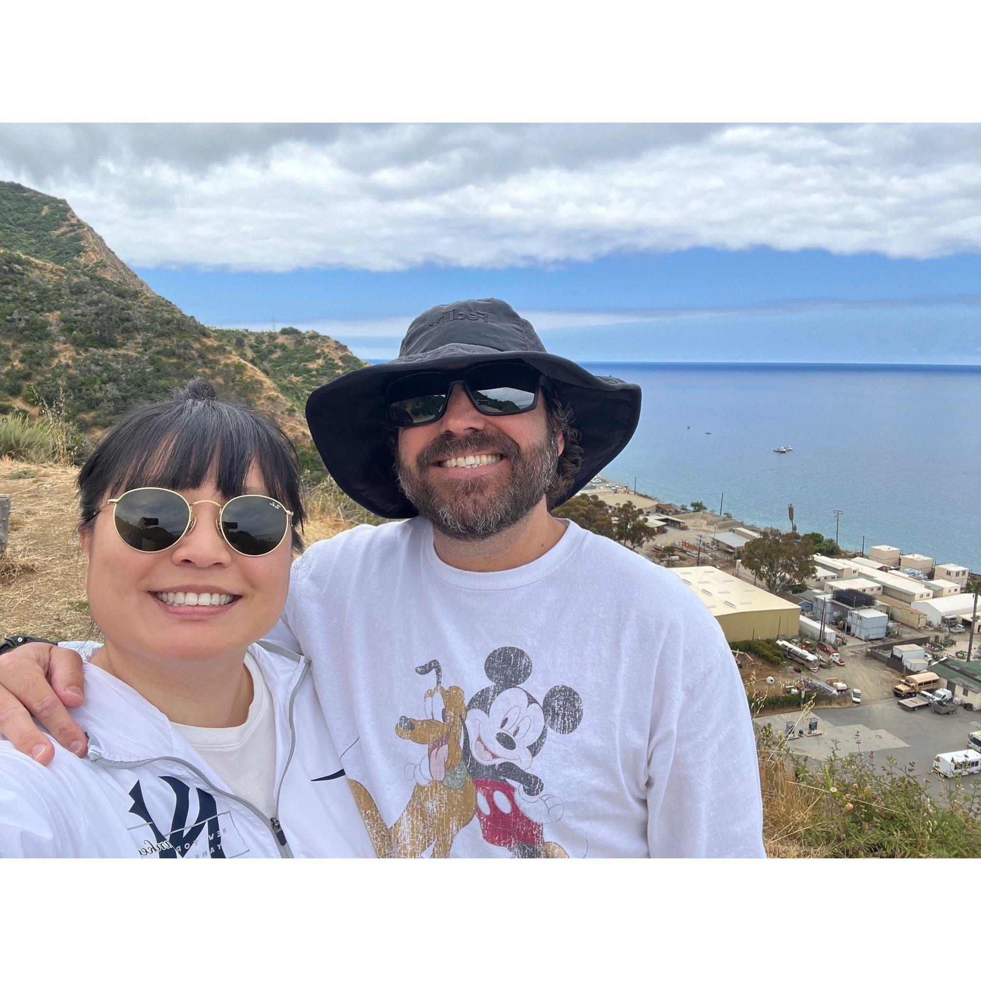 We love doing anything.. as long as we are together - Catalina Island, CA - June 2023