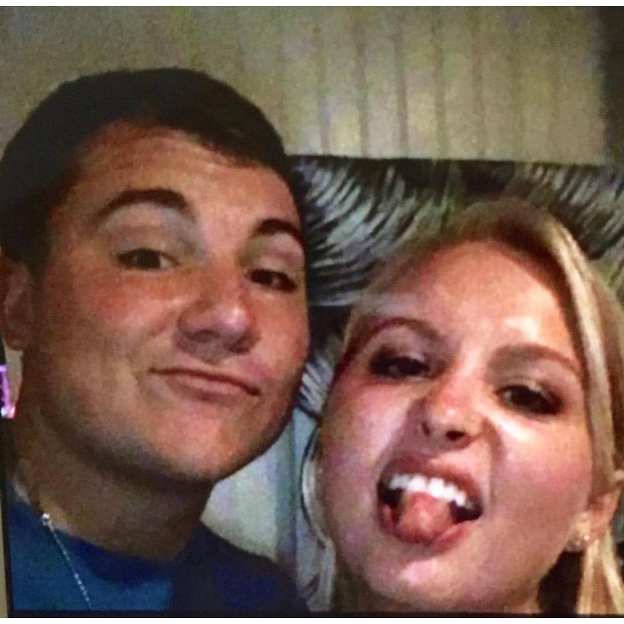 Our first pic together! From the night we had our first date at Chatties in 2016