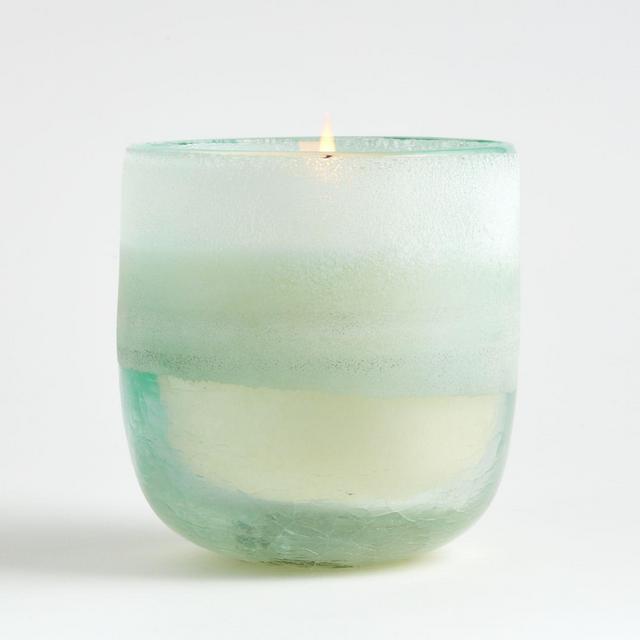 Fresh Sea Salt Mojave Medium Glass Candle