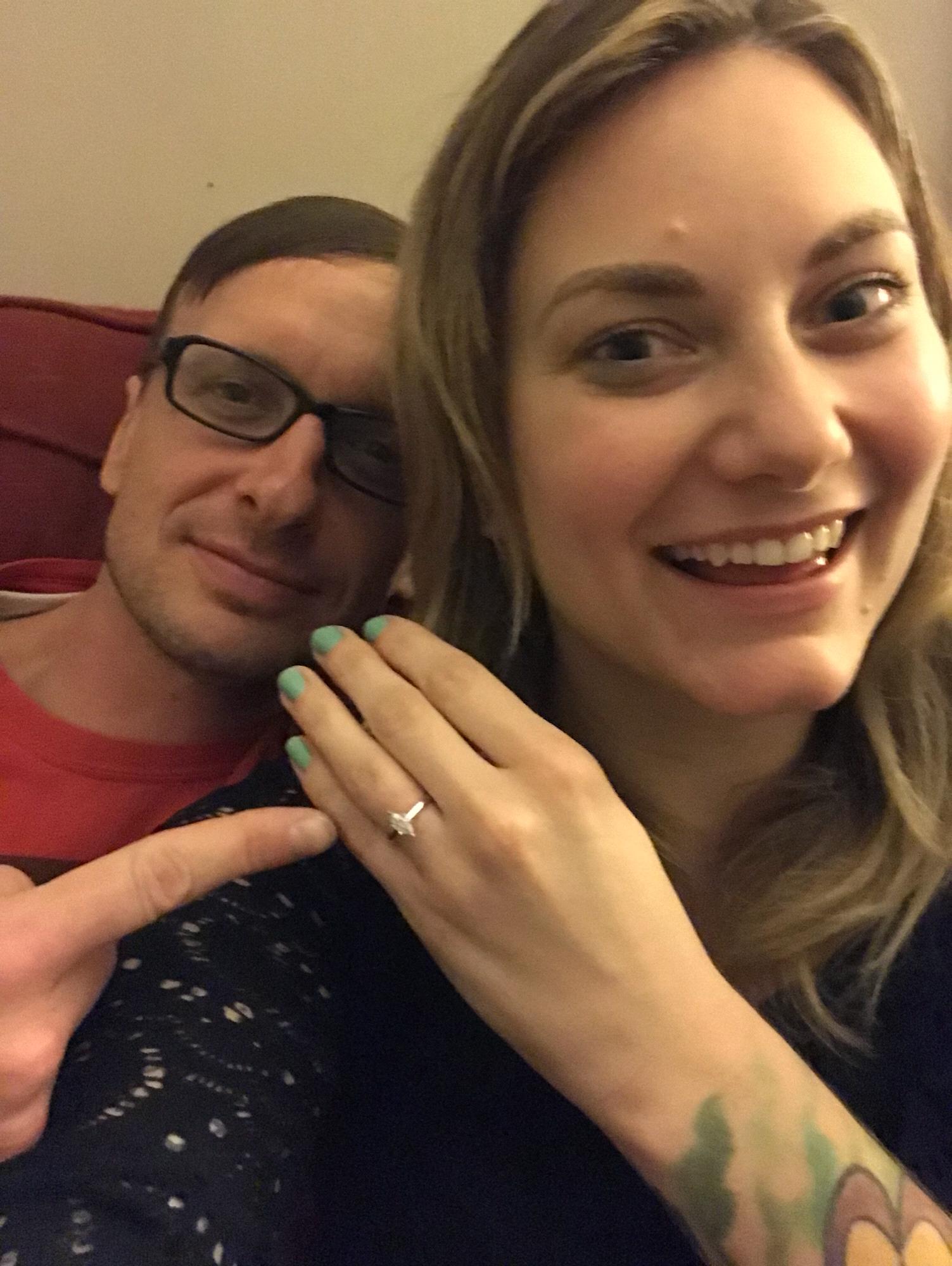 The night I said "shut up!" and then "yes"