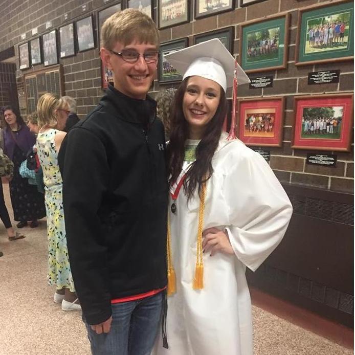 One of the first pictures we took together before we made things official