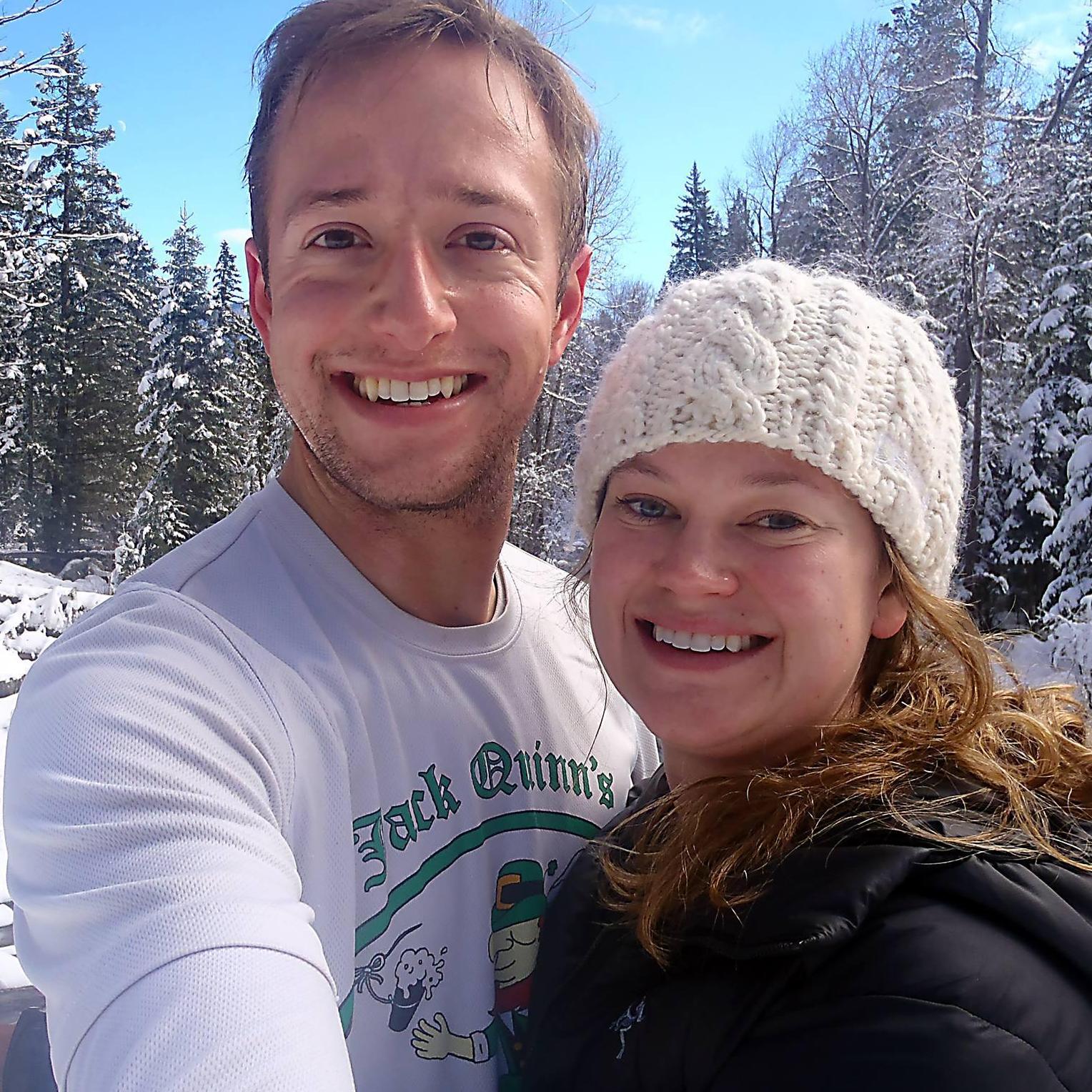 Snow shoeing near Pagosa Springs, CO