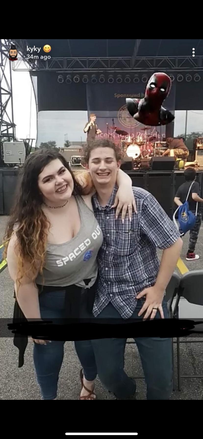 Us being so happy