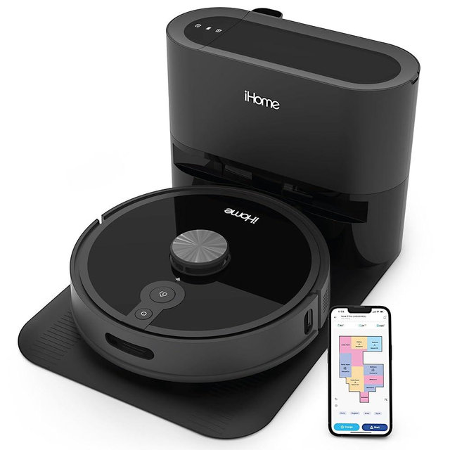 AutoVac Nova S1 Pro Robot Vacuum with Empty Base and Lidar Navigation