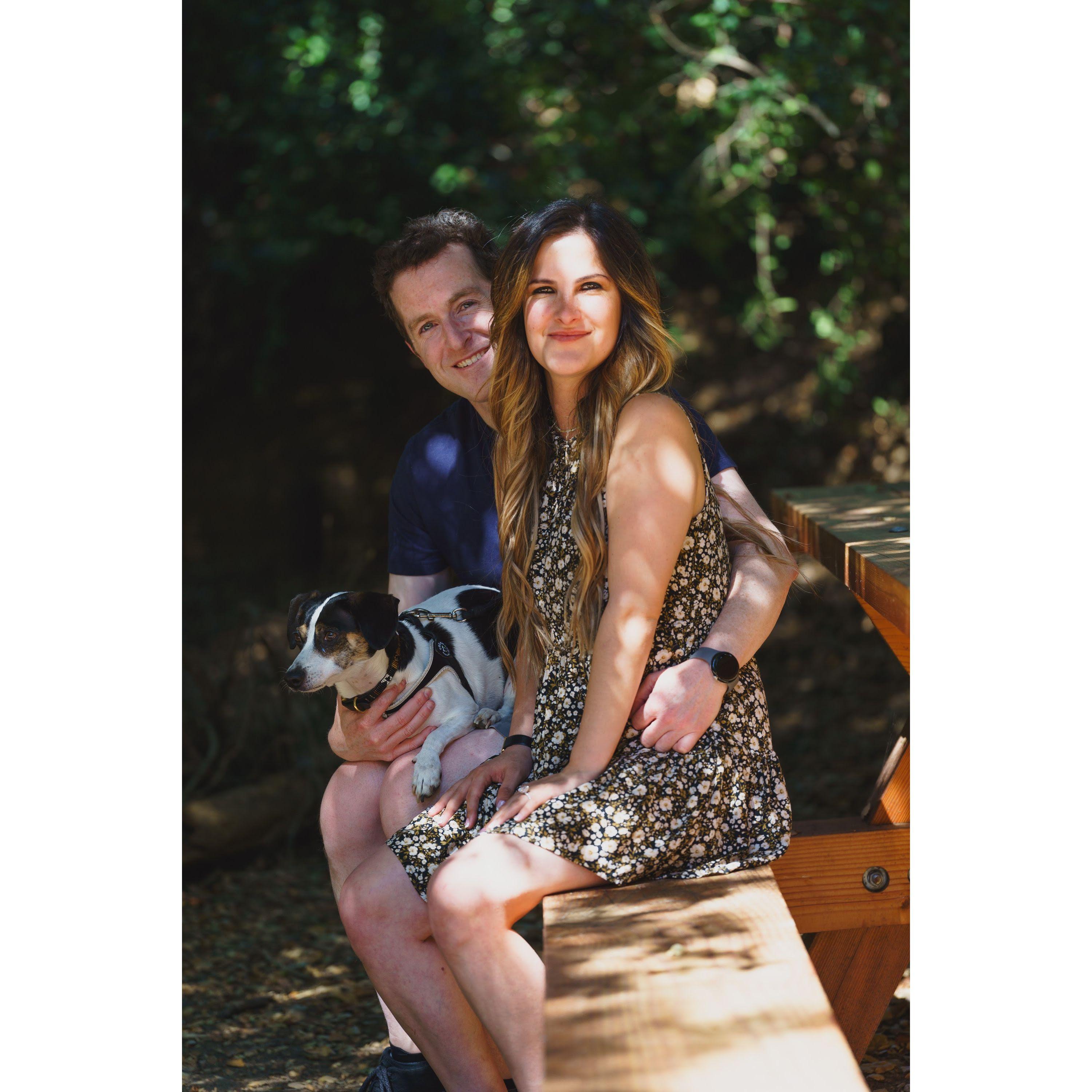 Right after Harrison proposed!