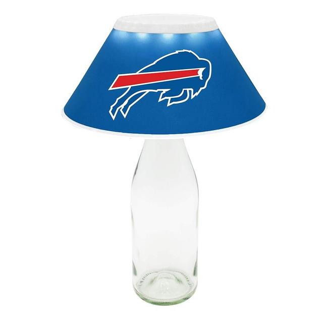 Sporticulture NFL Buffalo Bills Team Pride Bottle Brite LED Shade - 7"x3.25" Battery Operated Sports Lamp Shade - Illuminate Your Team Spirit Ideal Fan Gifts & Home, Office & Man Cave Decor
