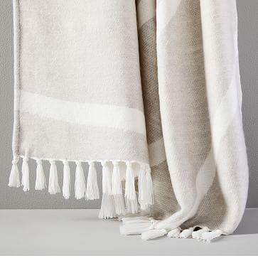 Graphic Throw - Frost Gray