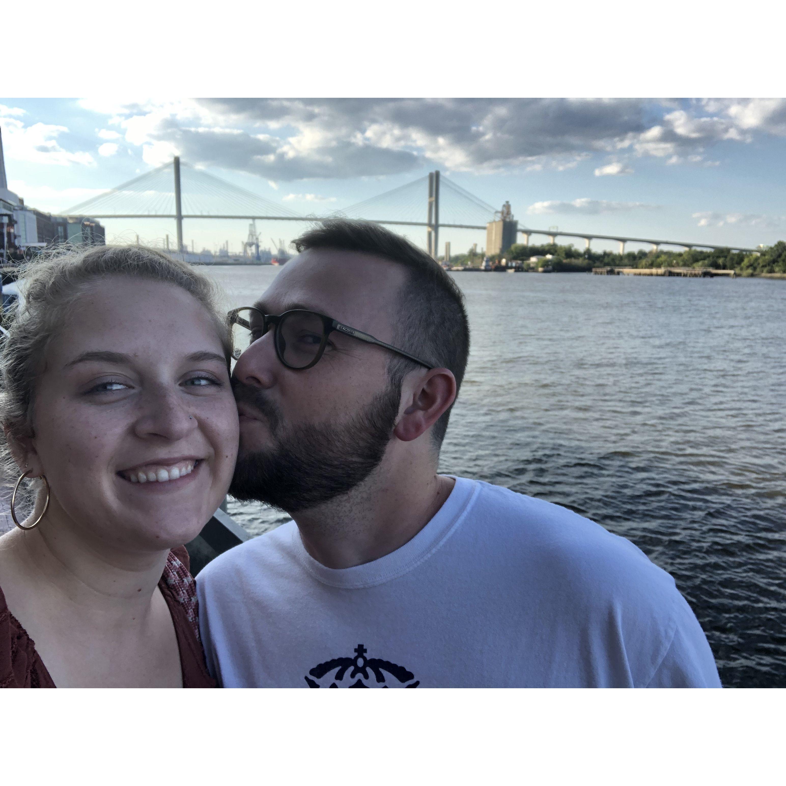 taking Caleb to Savannah