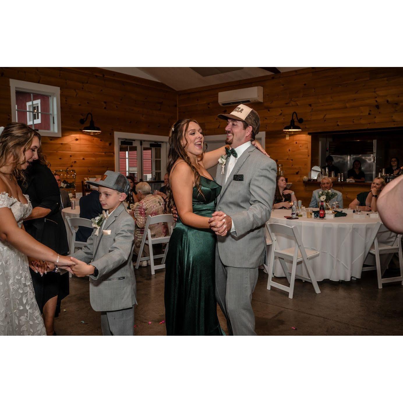 Kevin and Kayla's wedding