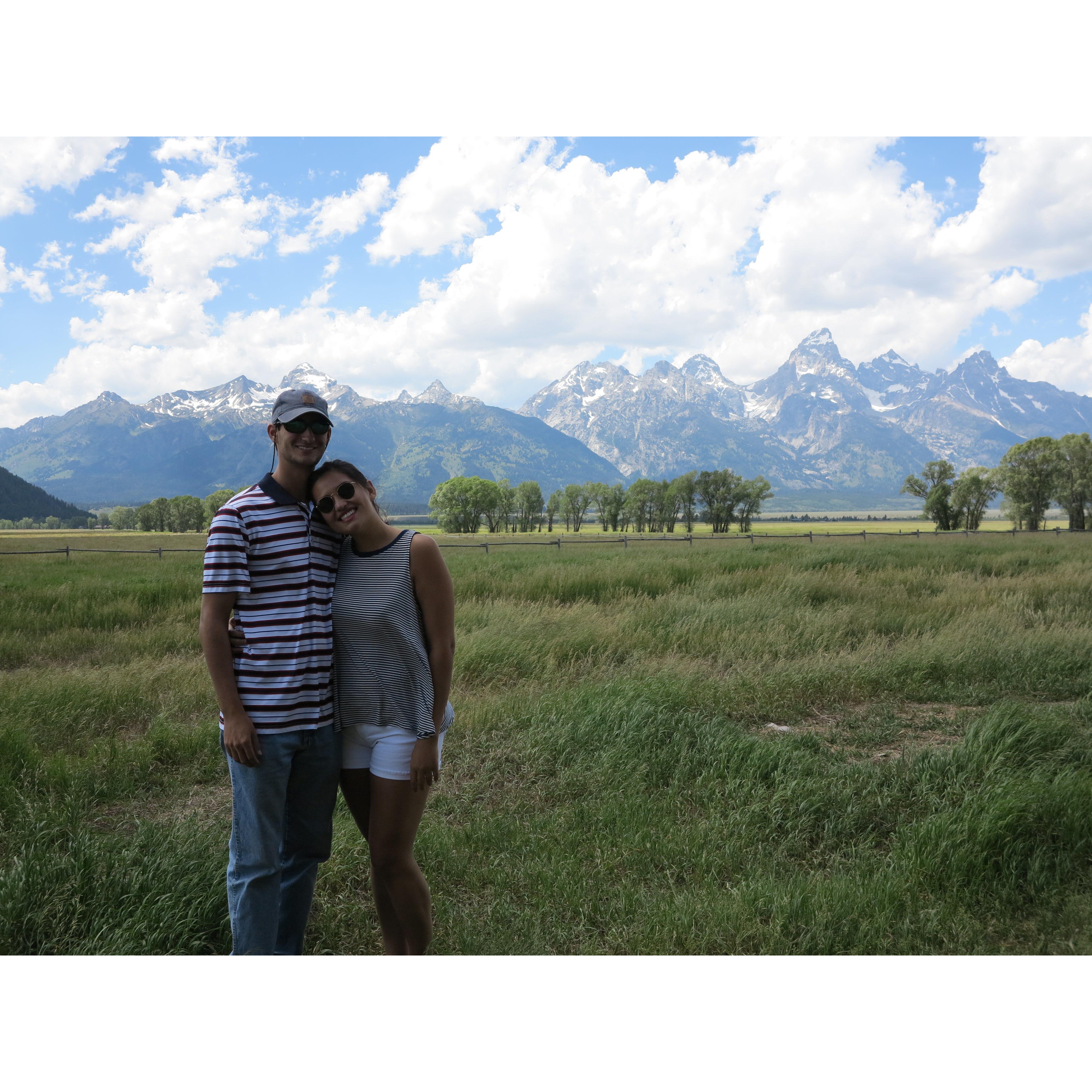grand tetons - savannah's biggest competition for will's love